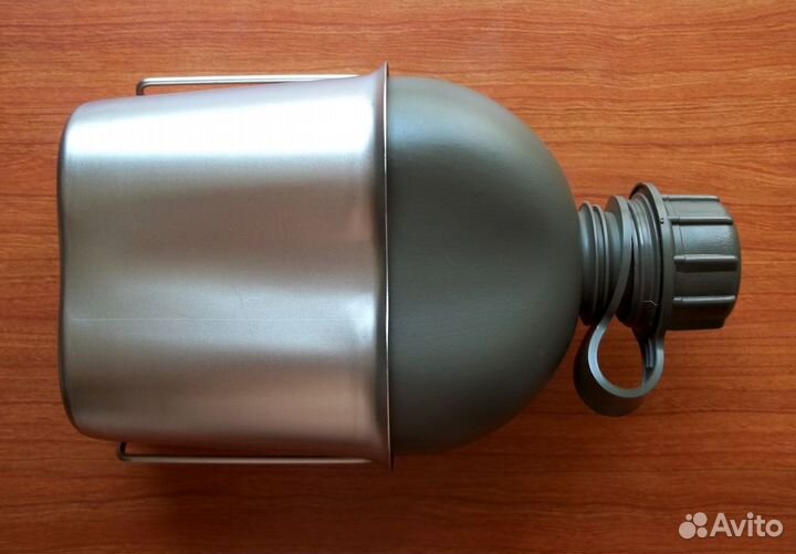 Фляга 1л армии США с кружкой-котелком на 750 мл