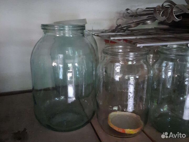 Банки стеклянные