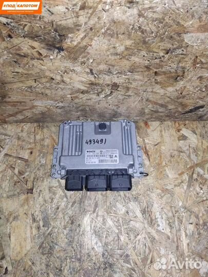 Блок управления двигателем Peugeot 9666382080