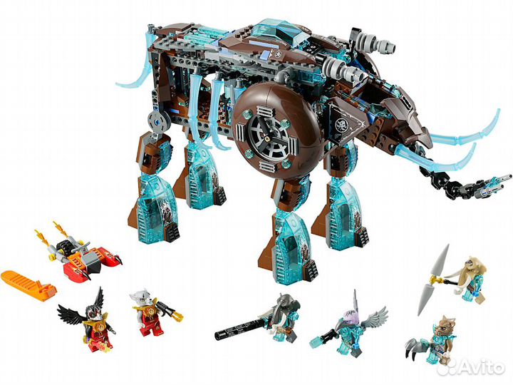 Lego Chima 70145 Maula’s Ice Mammoth Stomper