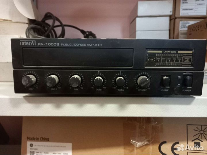 Микшер-усилитель Inter PA-1000B