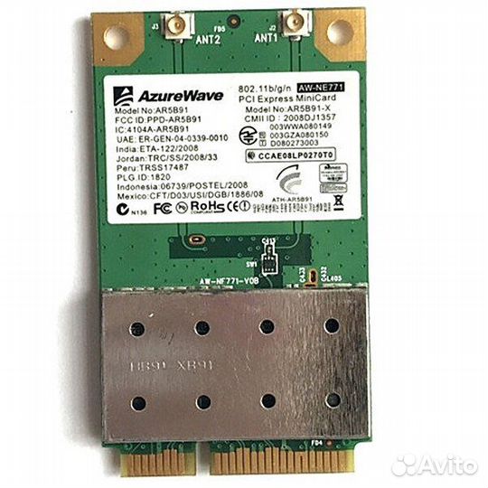Wi-Fi-адаптер Atheros AR5B91 AR9281 Mini PCI-e