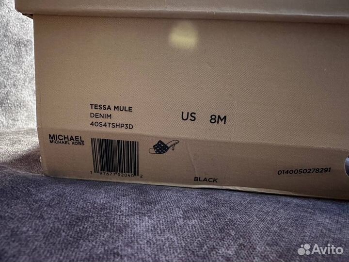 Мюли michael kors оригинал tessa mule
