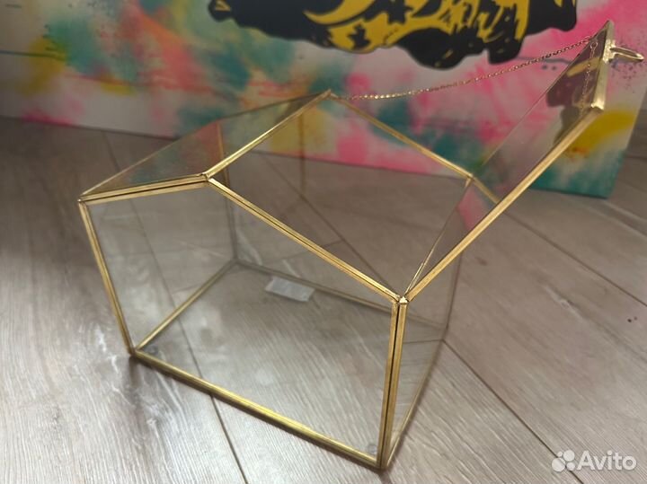 Свадебная шкатулка (домик) для денег