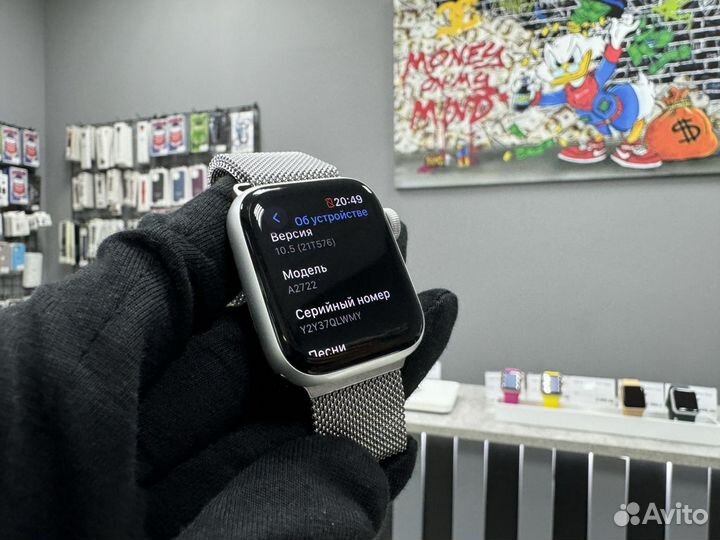 Часы Apple Watch Se 40mm (акб 97) Оригинал Silver