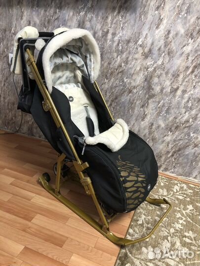 Санки коляска ника 7 2