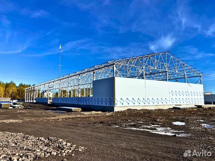 Строительство ангаров, складов, навесов под ключ