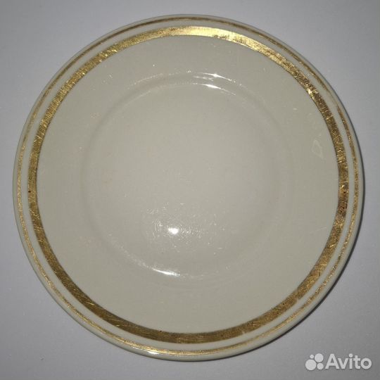 Тарелка фарфор 17 см Пролетарий 1962-64 гг