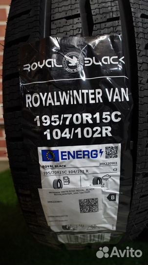 Royal Black Royal Winter Van 195/70 R15C 104R