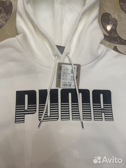 Худи puma белое