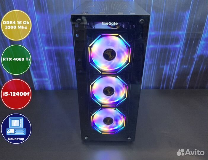 Игровая станция i5-RTX4060Ti-16DDR4-JMZ1980347-H610
