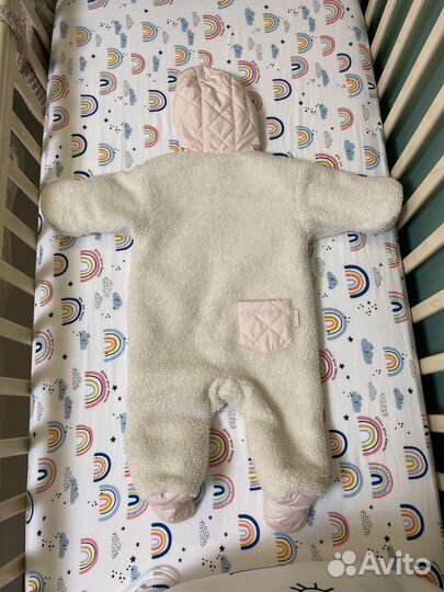 Комбинезон демисезонный для девочки 62-68 Mansita