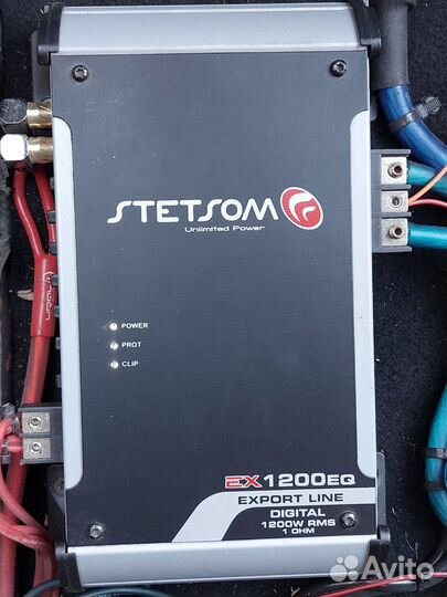 Усилитель Stetsom EX1200EQ 1200W(1ohm)