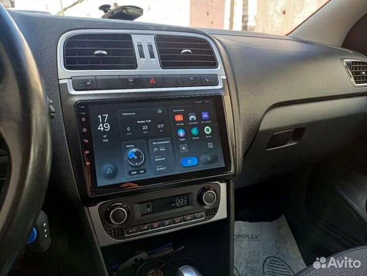 Магнитола Volkswagen Polo android, есть teyes