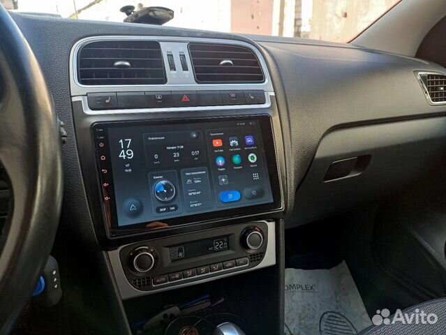 Магнитола Volkswagen Polo android, есть teyes