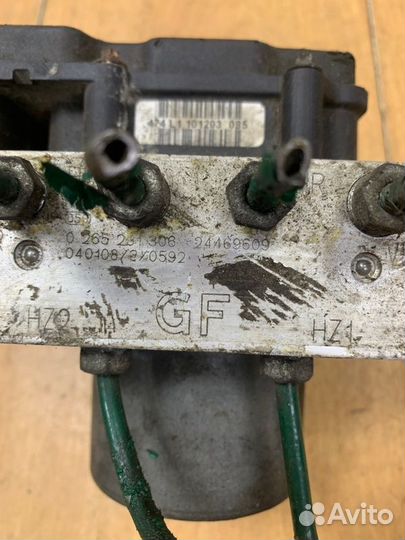 Блок abs Opel Corsa C Z13DT