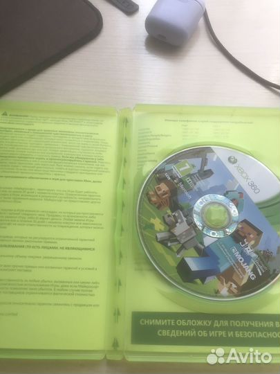 Диск minecraft xbox360