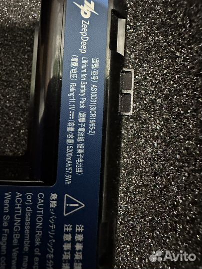 Новый аккумулятор acer 11.1v 5200mAh as10d31