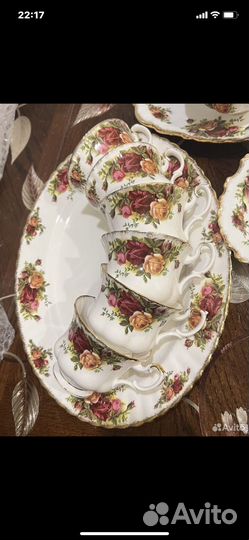 Чайный сервиз Royal Albert Old Country Roses