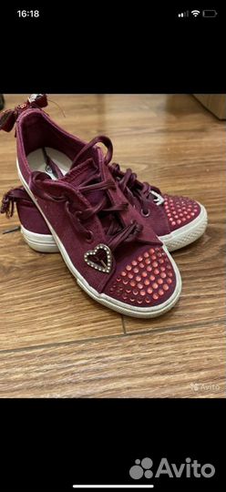 Кеды для девочки 29 размер