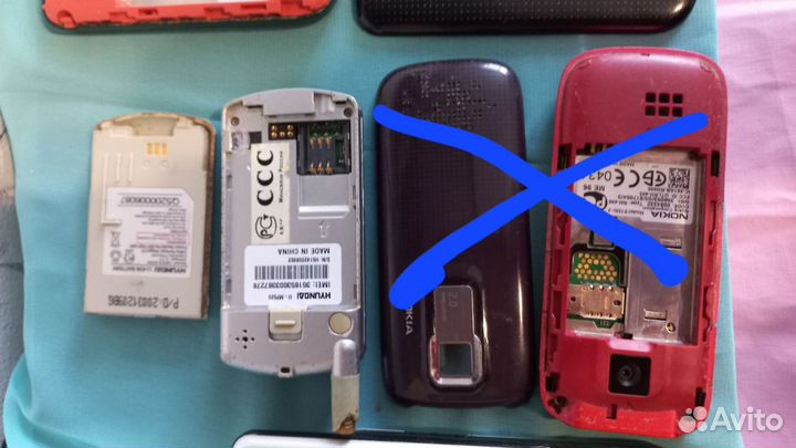 Мобильные телефоны бу и зарядники телефон Texet