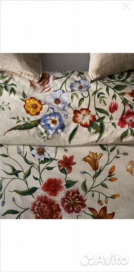 Постельное белье Zara home цветы