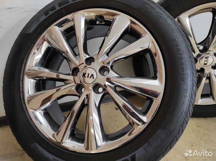 Диски KIA хром r19