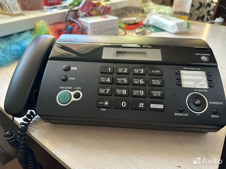 Факс panasonic kx ft984