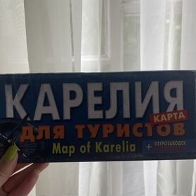 Карта дорожная по Карелии