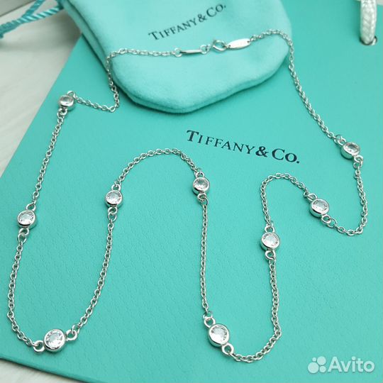 Колье Tiffany серебро