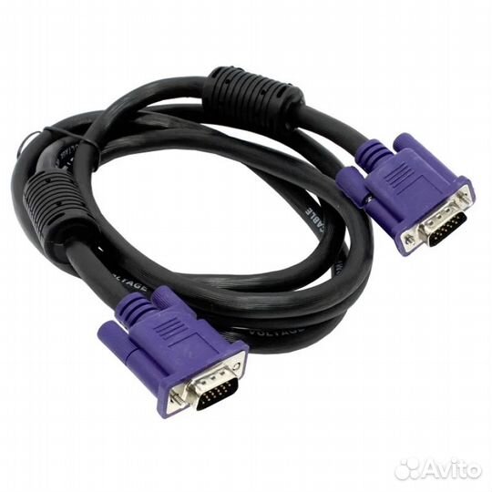 Кабель VGA-VGA 1,5м