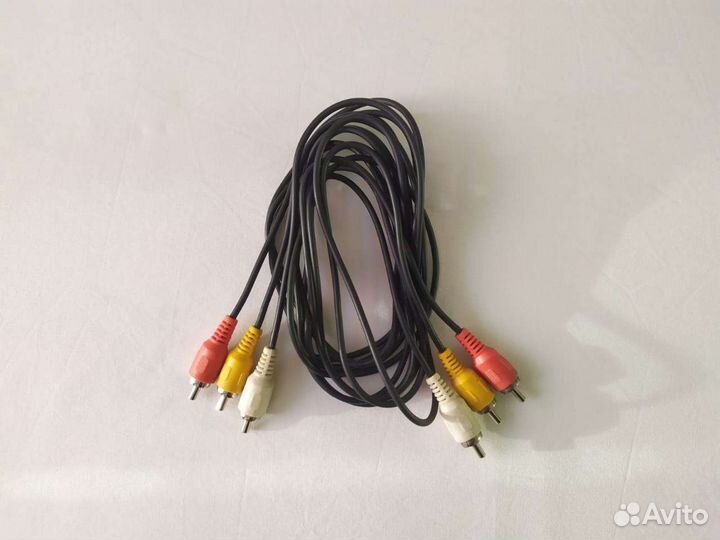 Кабель аудио видео 3 RCA