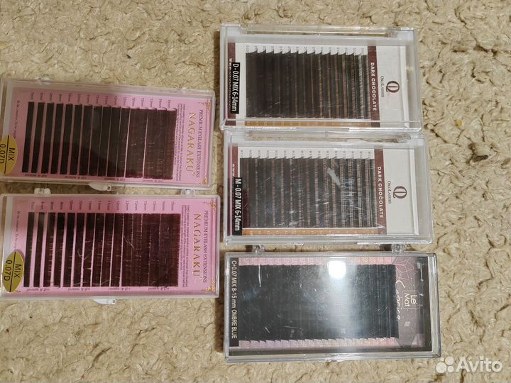 Пакет ресниц новые