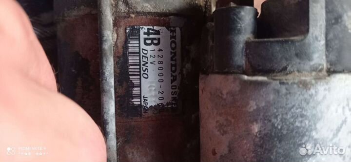 Стартер Honda Fit GD1