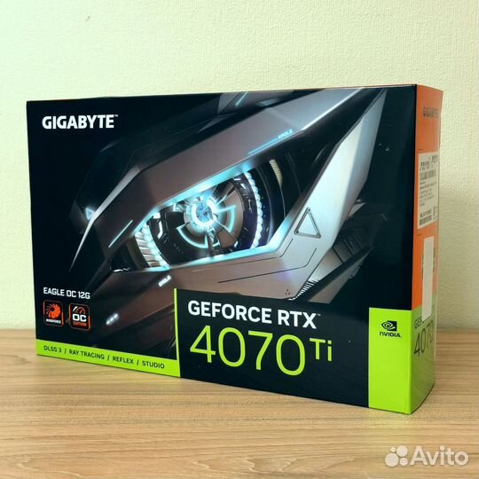 Видеокарта gigabyte RTX 4070 TI Eagle OC