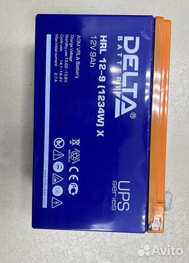 Новая аккумуляторная батарея для ибп Delta