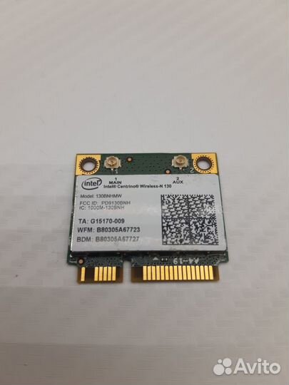 Wi-Fi + Bluetooth модуль Intel N130 130bnhmw