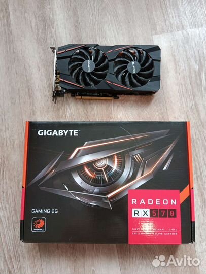 Gigabyte Rx570 8gb