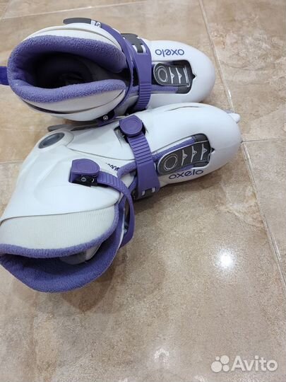 Коньки oxelo на девочку размер 32-34