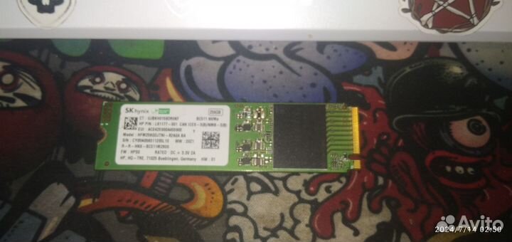 Ssd m2 nvme 256gb