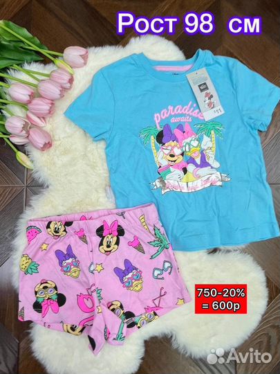 Пижама одежда для девочки 98см Primark