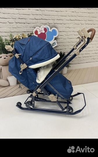 Санки коляска ника 7 8