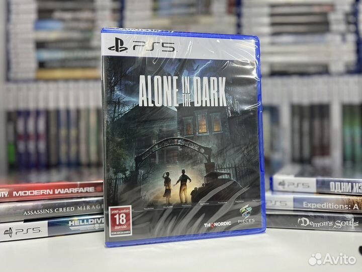 Диск Alone in the Dark для Sony PS5 / Новый