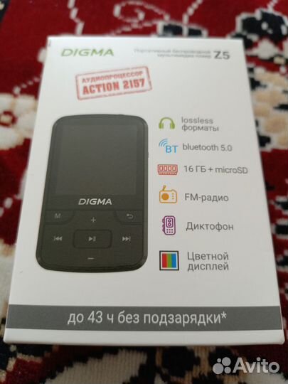 Mp3 плеер Digma Z5
