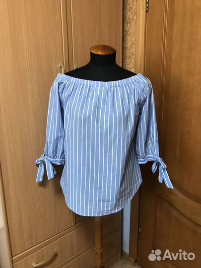 Блузка летняя хлопок 46