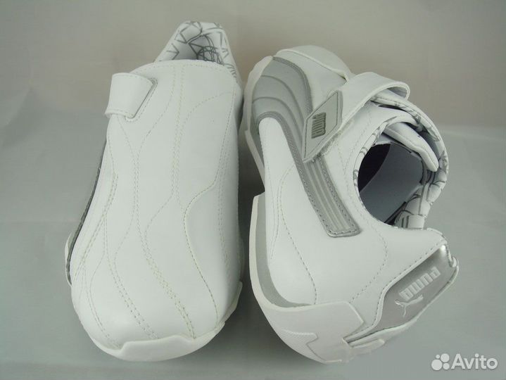 Кроссовки кеды Puma RYU VX White-Silver Velcro
