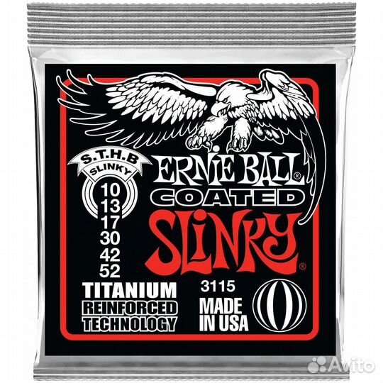Струны для электрогитары Ernie Ball 3115 Titanium