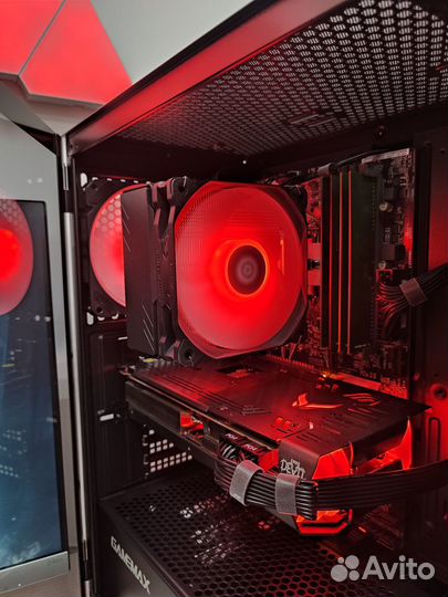 Игровой Пк Core i7 10750H Red Devil RX 6600 XT