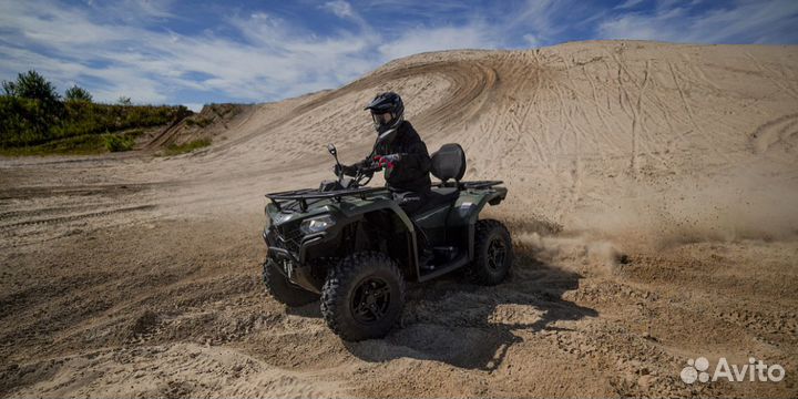 Квадроцикл cfmoto cforce 400L EPS(X4 EPS) черный