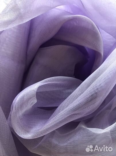 Тюль - сетка, с утяжилителем, Турция